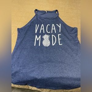 Women’s tank size XL. Never worn.